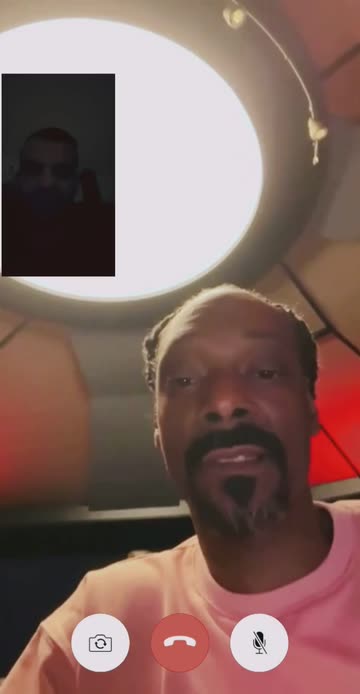 Preview for a Spotlight video that uses the Snoop Dog Facetime Lens