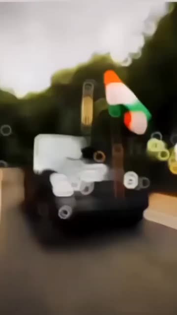 Preview for a Spotlight video that uses the Flag Tape Lens