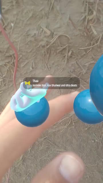 Preview for a Spotlight video that uses the HandPlotter Lens