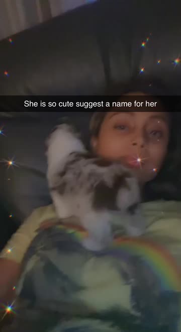 She is so cute suggest a name for her | Spotlight on Snapchat