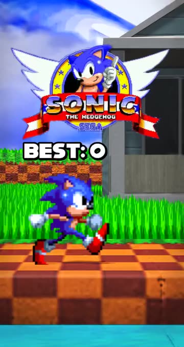 Preview for a Spotlight video that uses the Sonic Minigame Lens