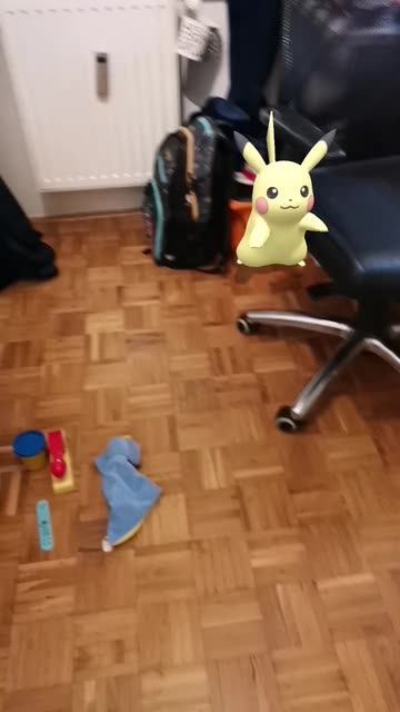 Preview for a Spotlight video that uses the Pikachu Lens