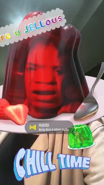 Preview for a Spotlight video that uses the Jelly Jello Lens