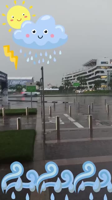 Preview for a Spotlight video that uses the Raining Lens