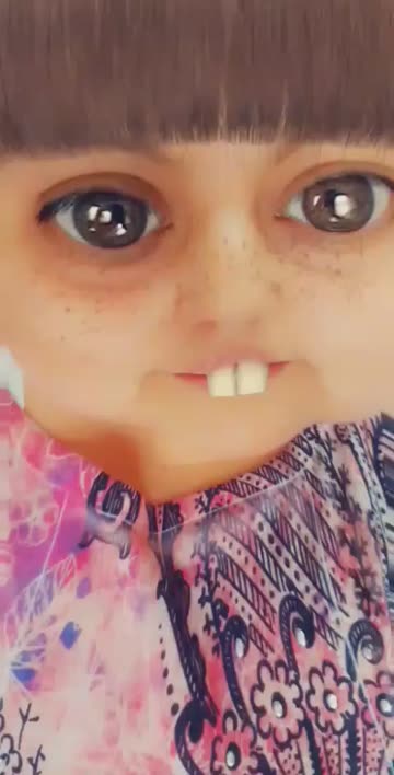 Preview for a Spotlight video that uses the Pigtails Girl Lens