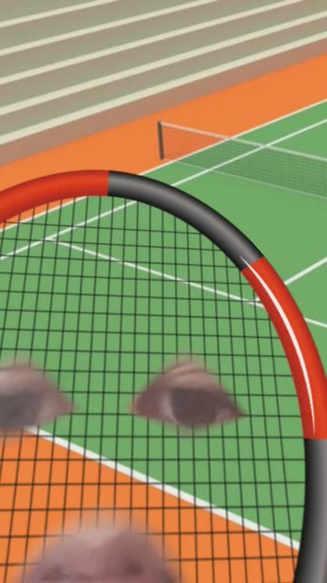 Preview for a Spotlight video that uses the Tennis racket Lens