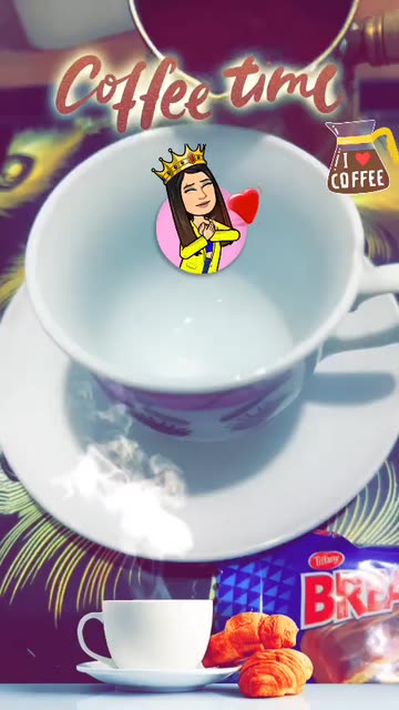 Preview for a Spotlight video that uses the Coffee Time Lens