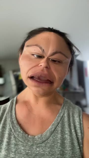 Preview for a Spotlight video that uses the WeirdFace Lens