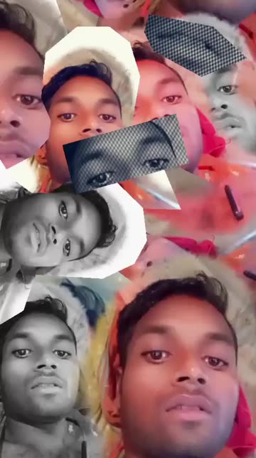 Preview for a Spotlight video that uses the Fashion Collage Lens