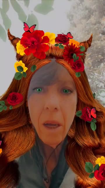 Preview for a Spotlight video that uses the Forest Beauty  Lens
