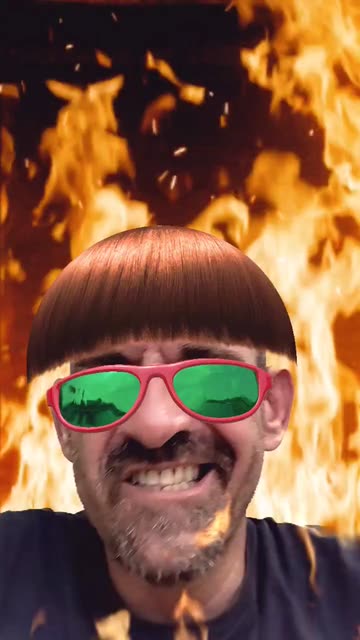 Preview for a Spotlight video that uses the Boosted Bowlcut Lens