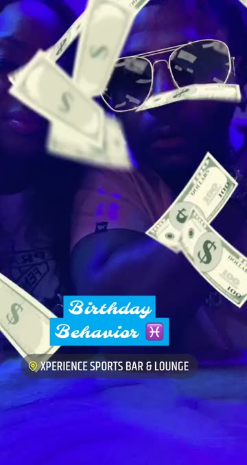 Preview for a Spotlight video that uses the Raining Money Lens