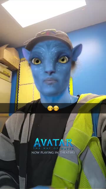 Preview for a Spotlight video that uses the Avatar Lens