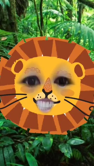 Preview for a Spotlight video that uses the Lion Jungle Lens