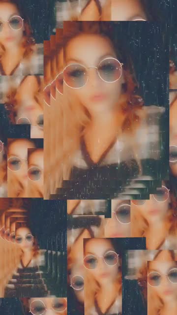 Preview for a Spotlight video that uses the Сolorful Sparkles Lens