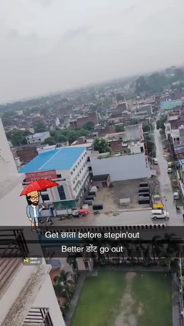 Preview for a Spotlight video that uses the rainy days Lens