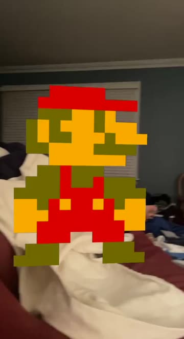 Preview for a Spotlight video that uses the 8Bit Mario Lens