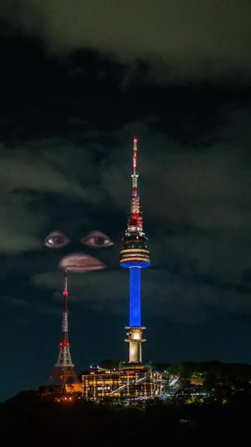 Preview for a Spotlight video that uses the Namsan Tower Lens