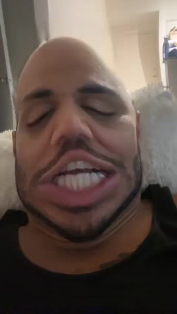 Preview for a Spotlight video that uses the Bald Boss Lens
