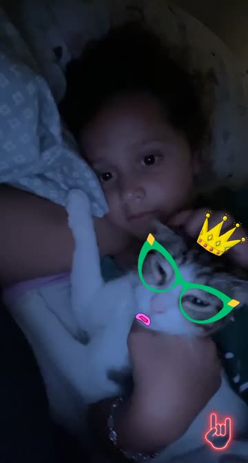Preview for a Spotlight video that uses the Pet filter Lens