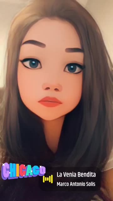 Preview for a Spotlight video that uses the Cute Anime Lens