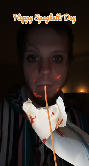 Preview for a Spotlight video that uses the Spaghetti Day Lens