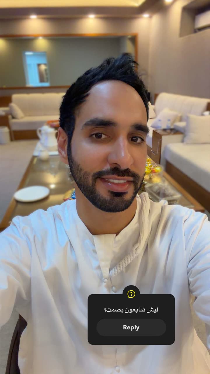 محتوى سناب شات لـ سعيد الرميثي