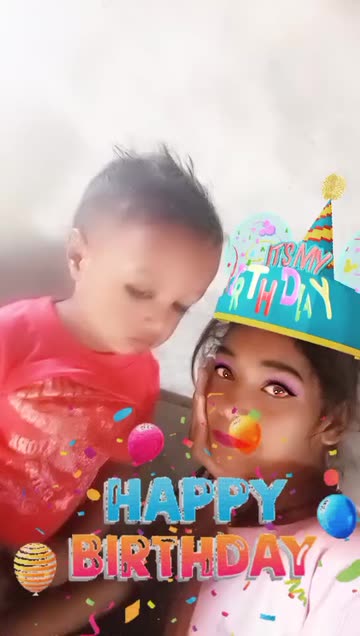 Preview for a Spotlight video that uses the Happy Birthday Lens