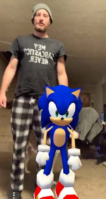 Preview for a Spotlight video that uses the DANCES WITH SONIC Lens