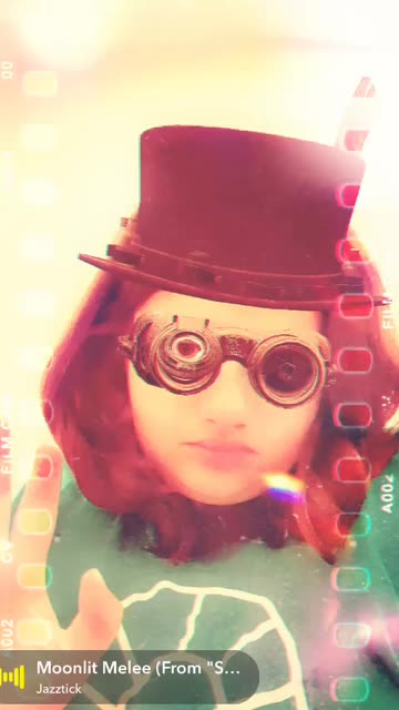 Preview for a Spotlight video that uses the Steampunk Lens