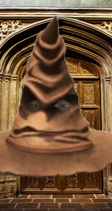 Preview for a Spotlight video that uses the Sorting Hat Lens