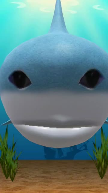 Preview for a Spotlight video that uses the Happy Shark Lens