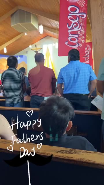 Preview for a Spotlight video that uses the Fathers Day Lens