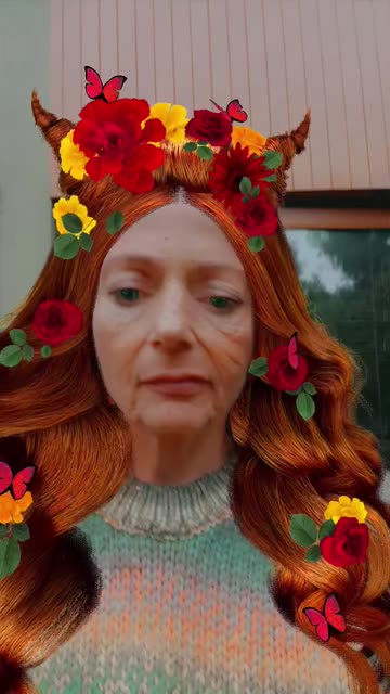 Preview for a Spotlight video that uses the Forest Beauty  Lens