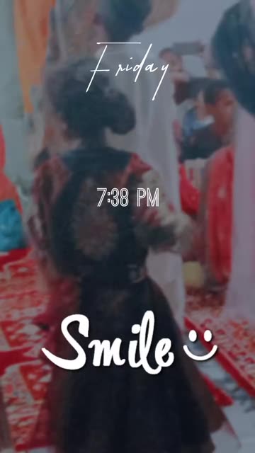 Preview for a Spotlight video that uses the Today Smile Face Lens