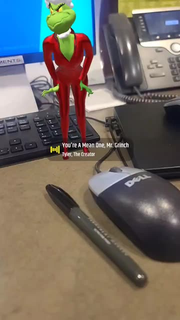 Preview for a Spotlight video that uses the YASSIFIED GRINCH Lens