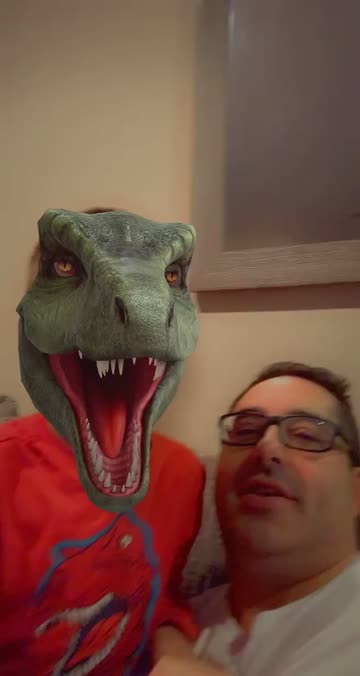 Preview for a Spotlight video that uses the T-Rex Lens