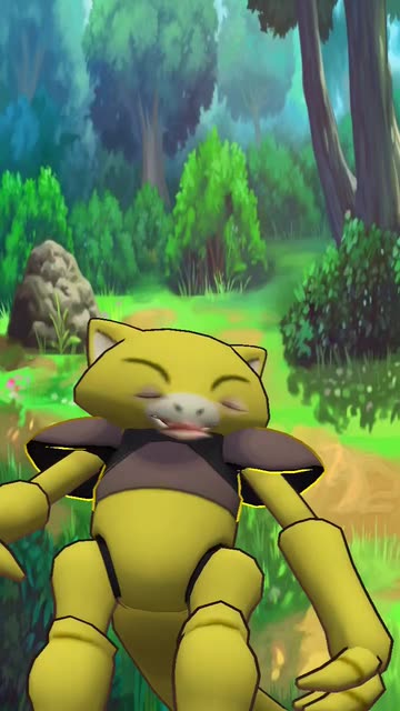 Preview for a Spotlight video that uses the abra pokemon Lens