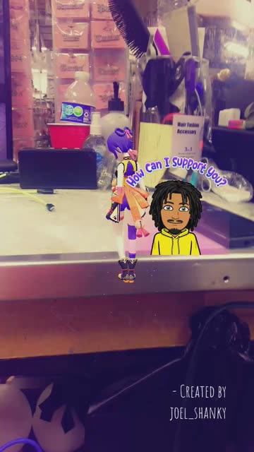 Preview for a Spotlight video that uses the Anime Girl Dance Lens