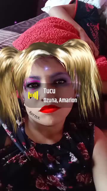 Preview for a Spotlight video that uses the Harley Quinn 3D Lens