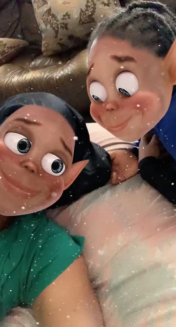 Preview for a Spotlight video that uses the Cute Elf Lens
