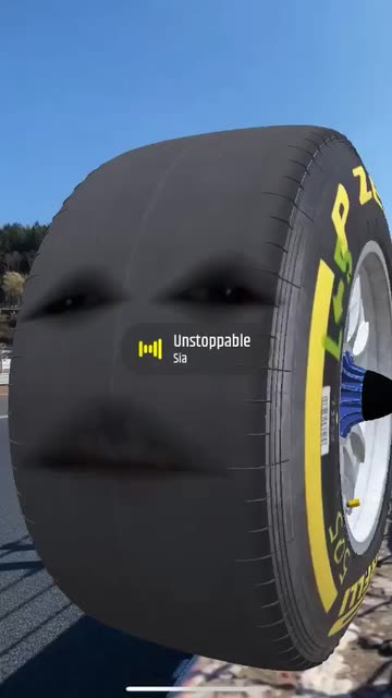 Preview for a Spotlight video that uses the F1 Tyre Lens
