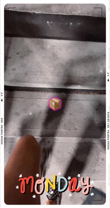 Preview for a Spotlight video that uses the Instax Lens