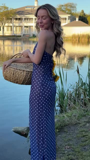 chinese dress ladies Michelle Eyelet Dress in Blue  Three Cords Boutique