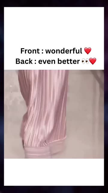 The Back of This Dress Will Blow Your Mind!