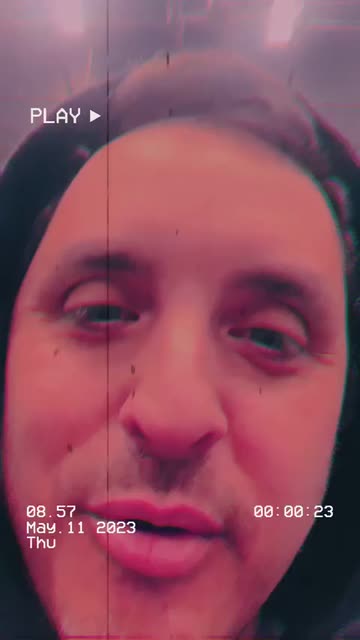 Preview for a Spotlight video that uses the VHS LoFi Lens