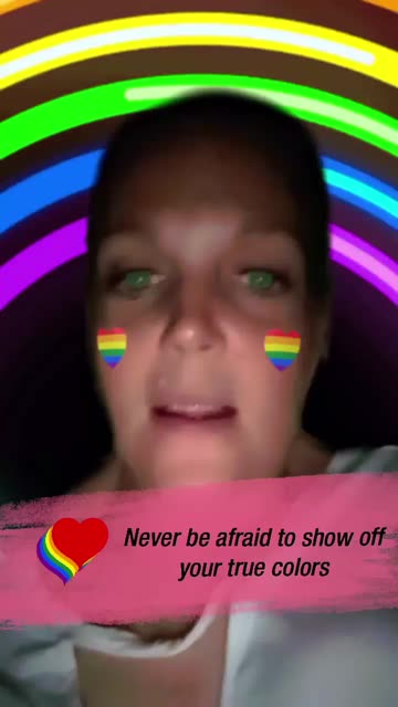 Preview for a Spotlight video that uses the LGBTQ Pride Quotes Lens