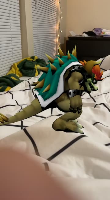 Preview for a Spotlight video that uses the Giga Bowser Dance Lens