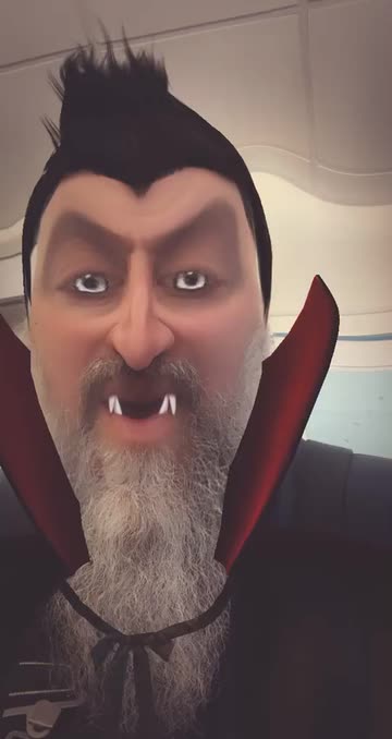 Preview for a Spotlight video that uses the Cool Dracula Lens