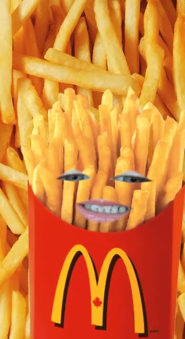Preview for a Spotlight video that uses the French Fries Lens